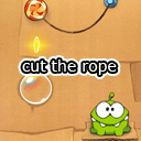 Cut the rope - аркада, логика играть в браузере