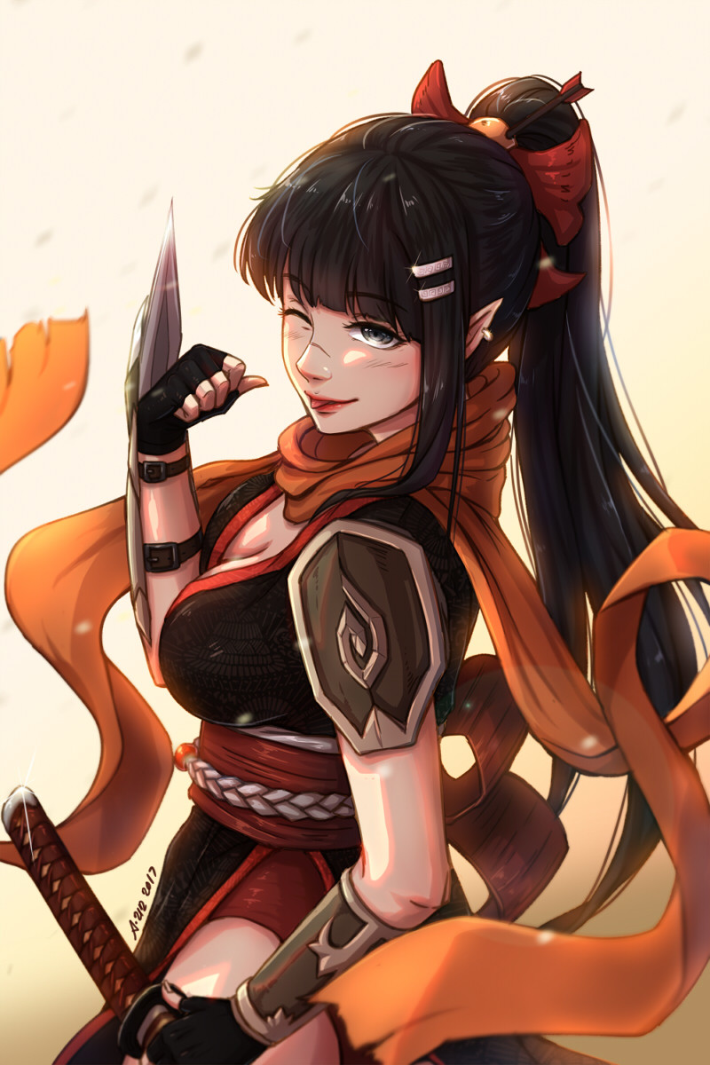 ninja girl ������� ������