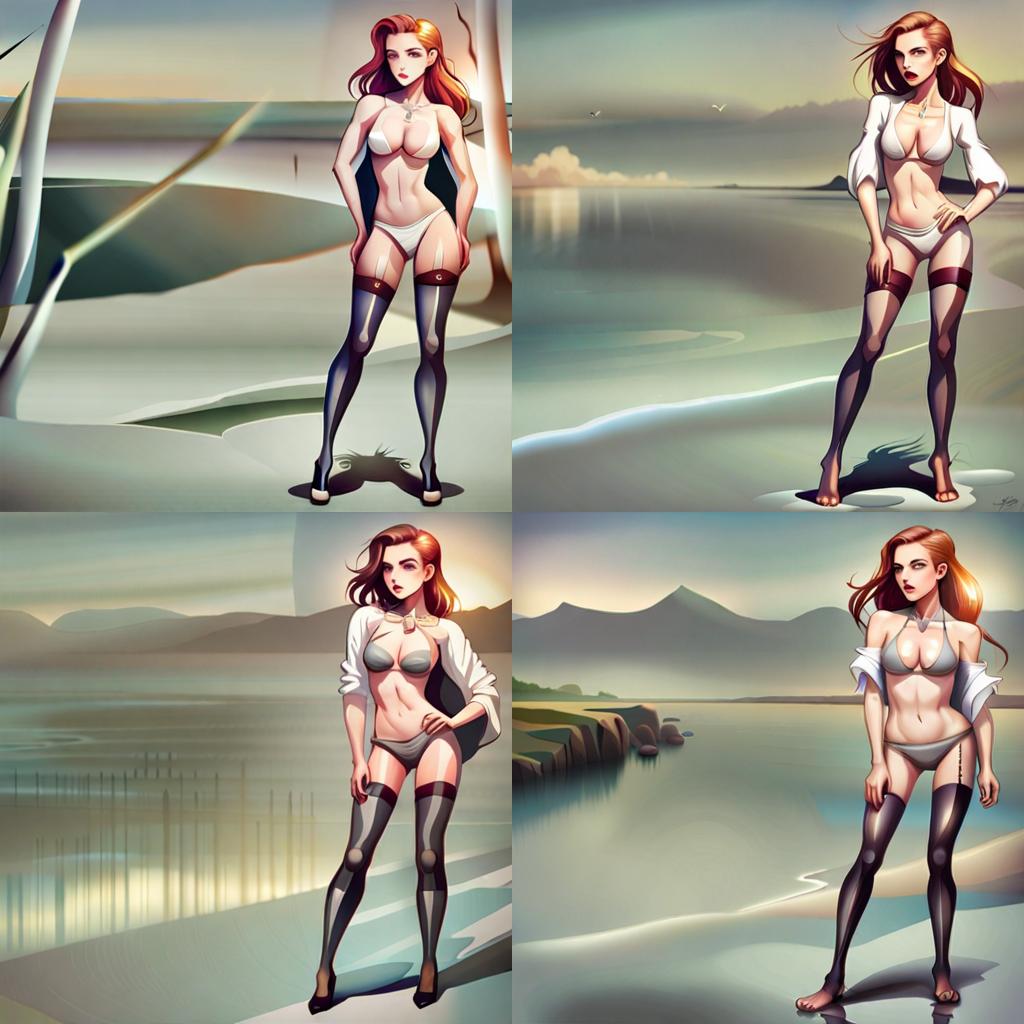 ������� ������������ ���� ��� ���� ���� ����������: dress - hordes - �������������� ����� bluewillow.ai � ����� �� ������: highly detailed, wearing a white bikini, big luscious lips, big female chest spheres, digital painting, artstation, concept art, sharp focus, illustration, beautiful face, ripped clothes, at the beach, small waist, nice legs, elegant, attractive, pretty, beautiful model, full-body shot