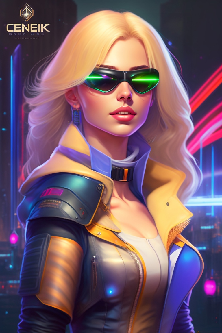 ������� ���������� ��������������� �����-����� lexica.art �� �������: cyberpunk girl full body - ������� 5