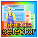 template selector