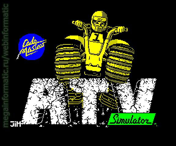 ATV Simulator | ZX Spectrum | race game | Code Masters Ltd, 1987 play online  