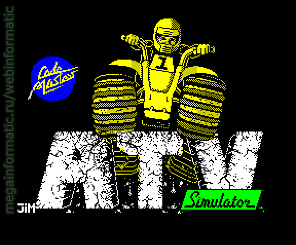 ATV Simulator | ZX Spectrum | race game | Code Masters Ltd, 1987 play online ������ ������