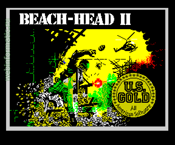 Beach-Head II | ZX Spectrum | shooter game | US Gold Ltd, 1985 play online ������ ������