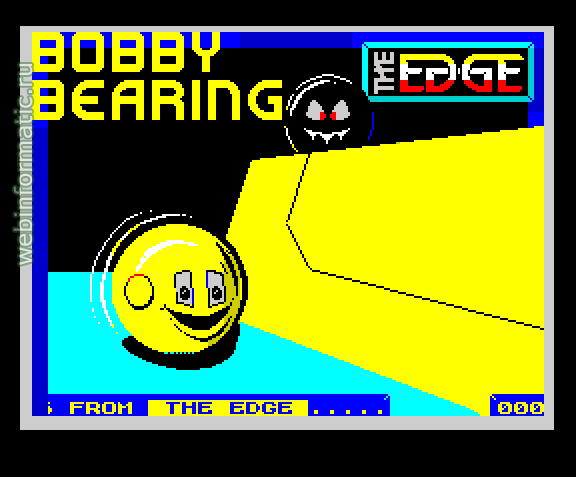 Bobby Bearing | ZX Spectrum | game | The Edge, 1986 play online  