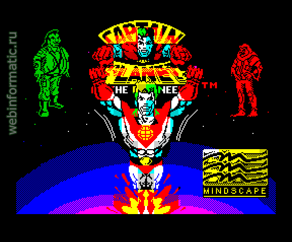 Captain Planet | ZX Spectrum | arcade game | Mindscape International Inc, 1991 play online  