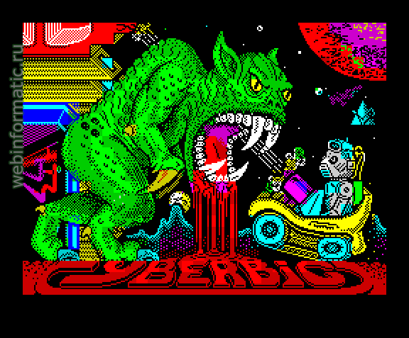 Cyberbig | ZX Spectrum | arcade game | Animagic S.A., 1989 play online  