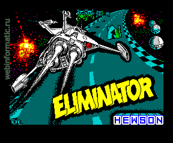 Eliminator | ZX Spectrum | shooter game | Hewson Consultants Ltd, 1988 play online  