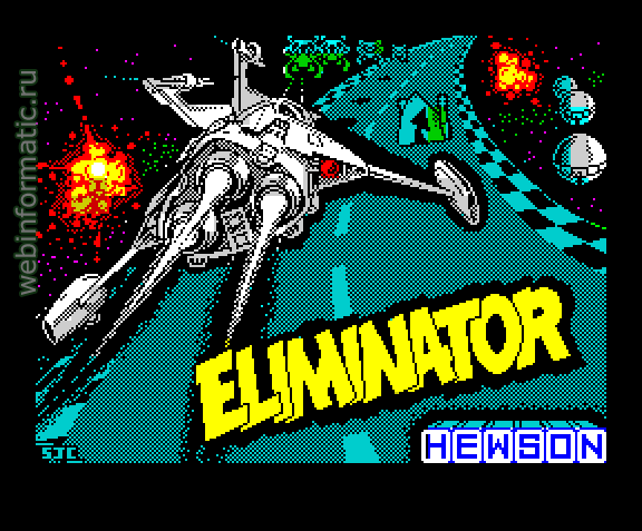 Eliminator | ZX Spectrum | shooter game | Hewson Consultants Ltd, 1988 play online ������ ������