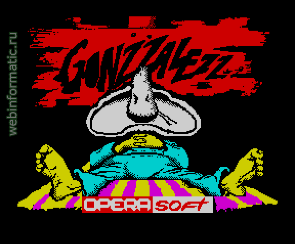 Gonzzalezz | ZX Spectrum | arcade game | Opera Soft S.A., 1989 play online  