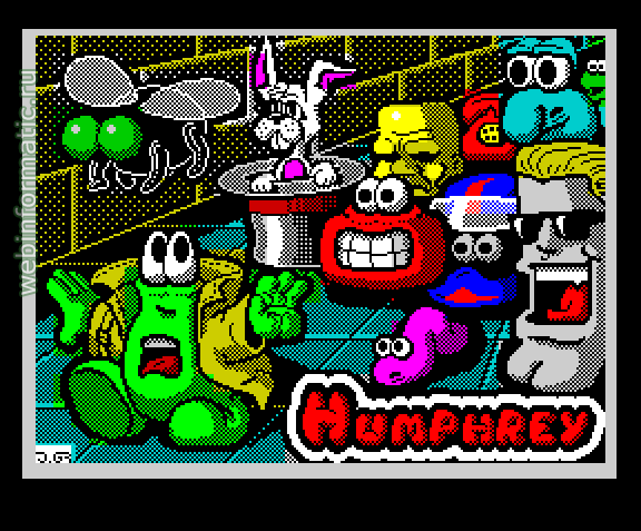 Humphrey | ZX Spectrum | arcade game | Zigurat Software, 1988 play online  