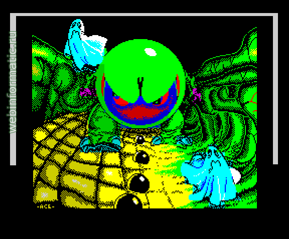 Mad Mix Game | ZX Spectrum | maze game | Topo Soft, 1988 play online  