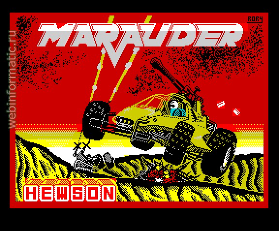 Marauder | ZX Spectrum | shooter game | Hewson Consultants Ltd, 1988 play online ������ ������