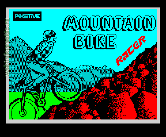 Mountain Bike Racer | ZX Spectrum | race game | Positive, 1990 play online ������ ������