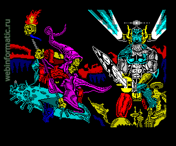 Power Magic | ZX Spectrum | fighting game | Zigurat Software, 1990 play online  