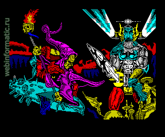 Power Magic | ZX Spectrum | fighting game | Zigurat Software, 1990 play online ������ ������