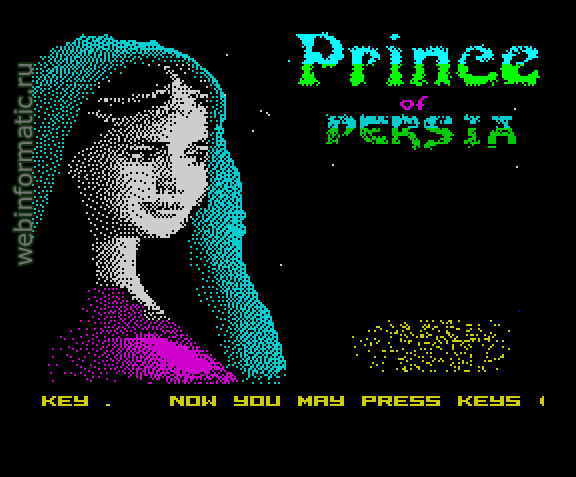 Prince of Persia | ZX Spectrum | quest game | Magic Soft, 1996 play online ������ ������