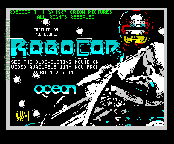 Robocop | ZX Spectrum | arcade game | Ocean Software Ltd, 1988 play online  