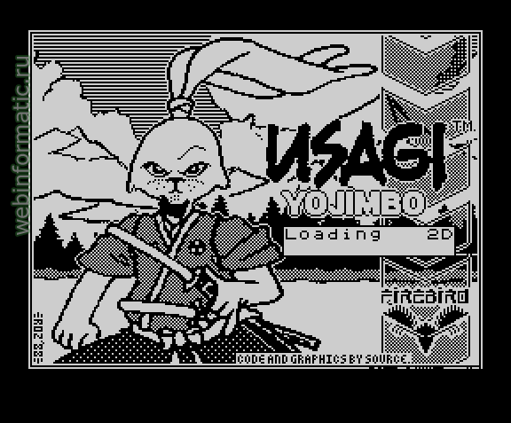 Samurai Warrior  | ZX Spectrum | fighting game | Firebird Software Ltd, 1988 play online  
