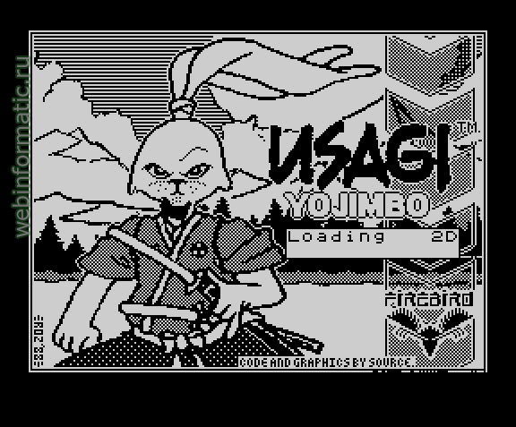 Samurai Warrior | ZX Spectrum | fighting game | Firebird Software Ltd, 1988 play online ������ ������