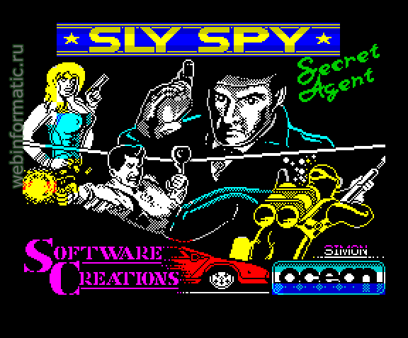 Sly Spy: Secret Agent | ZX Spectrum | arcade game | Ocean Software Ltd, 1990 play online  