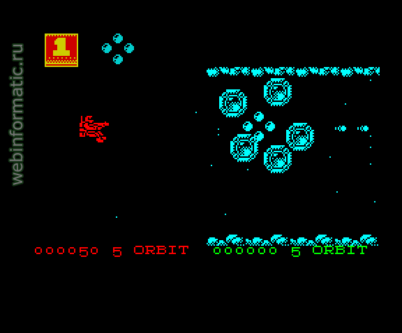 Zybex | ZX Spectrum | shooter game | Zeppelin Games Ltd, 1989 play online ������ ������