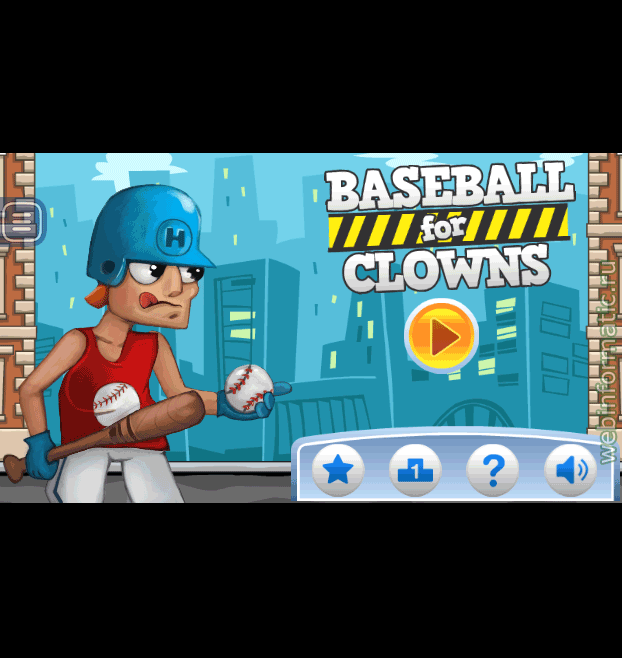 Baseball for Clowns | angle shooter play online играть онлайн Baseball for Clowns | angle shooter play online играть онлайн