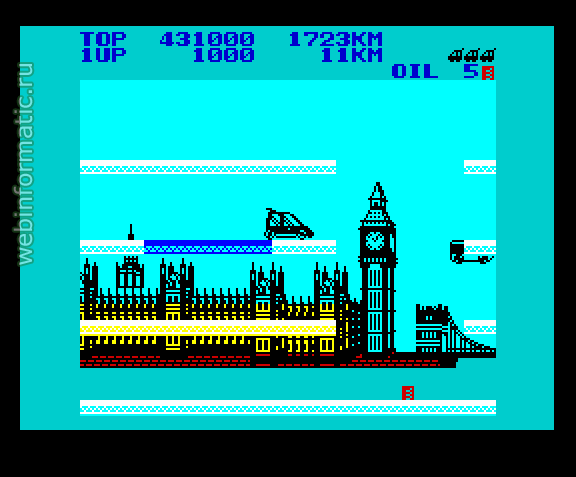 City Connection | ZX Spectrum | arcade game | ,  play online ������ ������