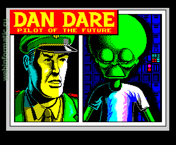 Dan Dare: Pilot of the Future | ZX Spectrum | quest game | Virgin Games Ltd, 1986 play online ������ ������