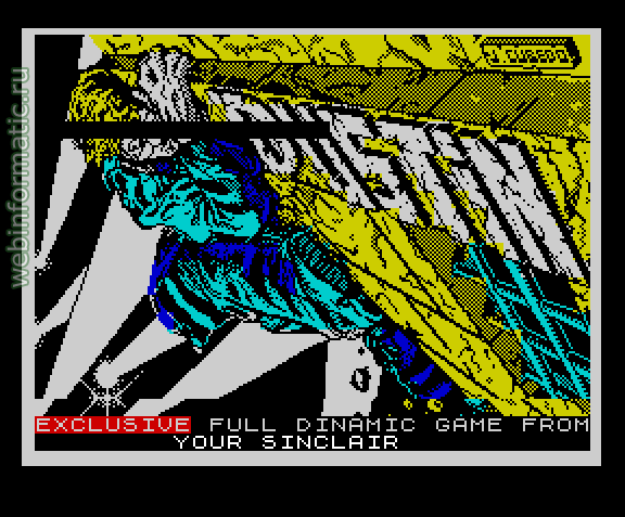 Dustin | ZX Spectrum | quest game | Dinamic Software, 1987 play online ������ ������