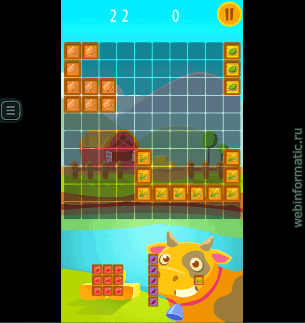 Farm Blocks 10& | tetris play online ������ ������