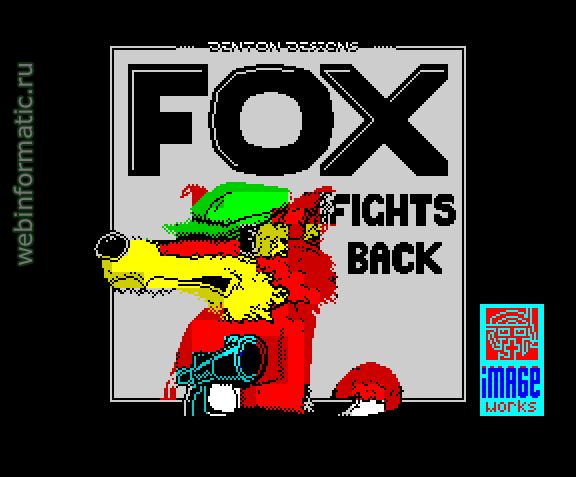Foxx Fights Back | ZX Spectrum | arcade game | Image Works, 1988 play online ������ ������