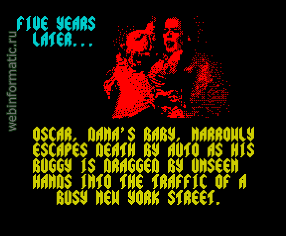Ghostbusters II | ZX Spectrum | arcade game | Activision Inc, 1989 play online ������ ������