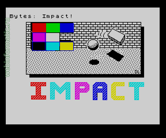 Impact | ZX Spectrum | arcade game | Audiogenic Software Ltd, 1988 play online ������ ������