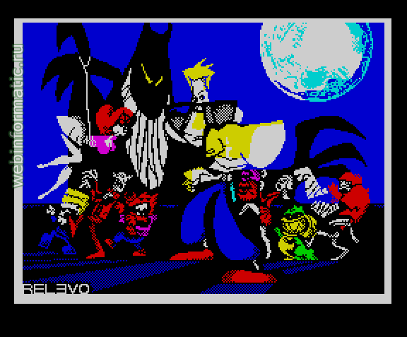 Invasion of the Zombie Monsters | ZX Spectrum | arcade game | RELEVO Videogames, 2010 play online ������ ������
