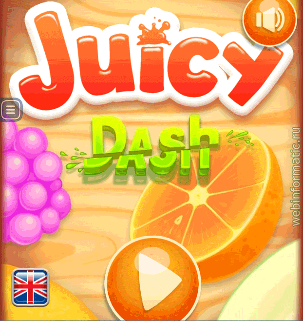 Juicy Dash | match 3 play online ������ ������