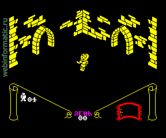 Knight Lore | ZX Spectrum | quest game | Ultimate Play The Game, 1984 play online ������ ������