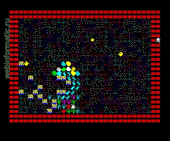Mega Xonix | ZX Spectrum | arcade game | Dimitry Volvach, 1994 play online ������ ������