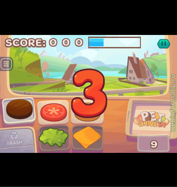 Pet Drive In | gamburger maker play online ������ ������