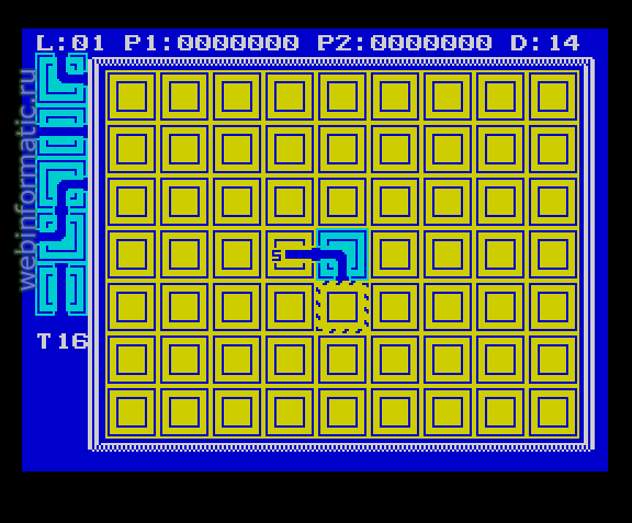 Pipe Mania | ZX Spectrum | arcade game | Empire Software, 1990 play online ������ ������