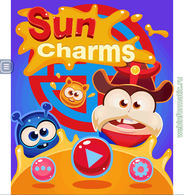 Sun Charm | match 3 play online ������ ������
