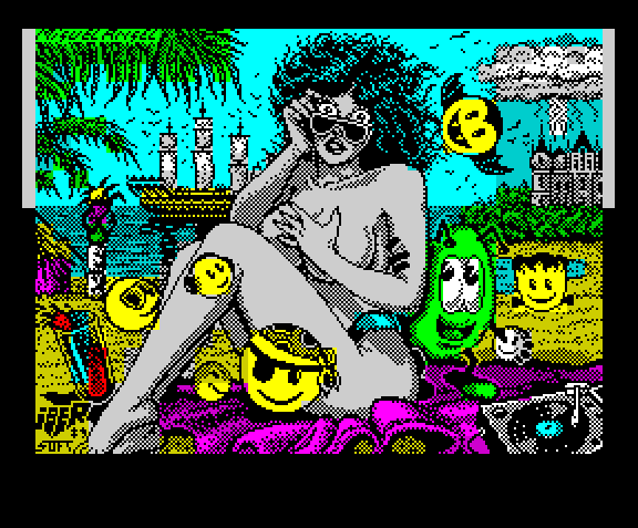 Toi Acid Game | ZX Spectrum | arcade | Iber Software, 1989 play online играть онлайн