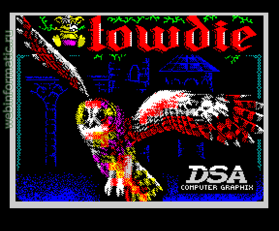 Towdie | ZX Spectrum | quest game | Ultrasoft, 1994 play online  