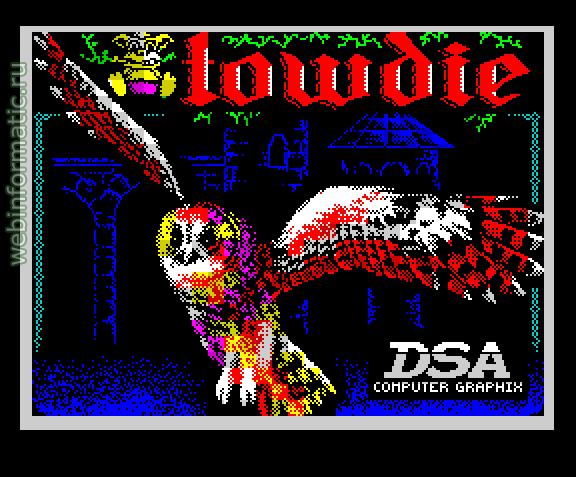 Towdie | ZX Spectrum | quest game | Ultrasoft, 1994 play online ������ ������