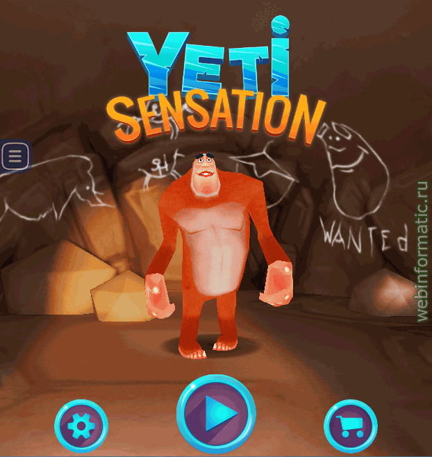 Yeti Sensation | 3d runner play online ������ ������